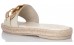 Sante off white espadrilla με χρυσή αλυσίδα 21-123 NEW ARRIVALS
